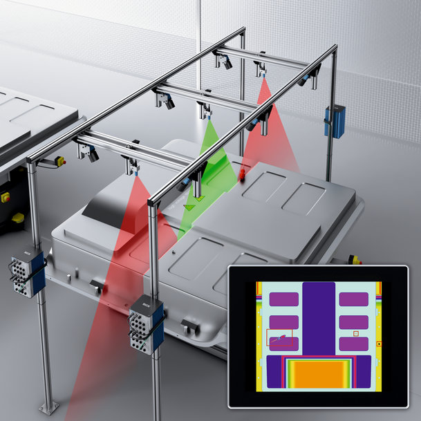 SICK Develops High-Precision Vision System for Electric Vehicle Battery Inspection